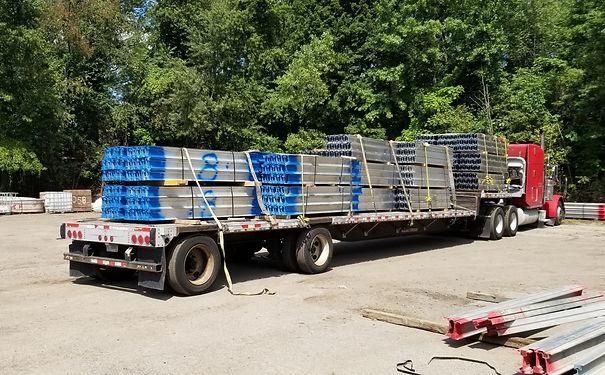 Aluminum Beam Joists and Stringers - Shoring system