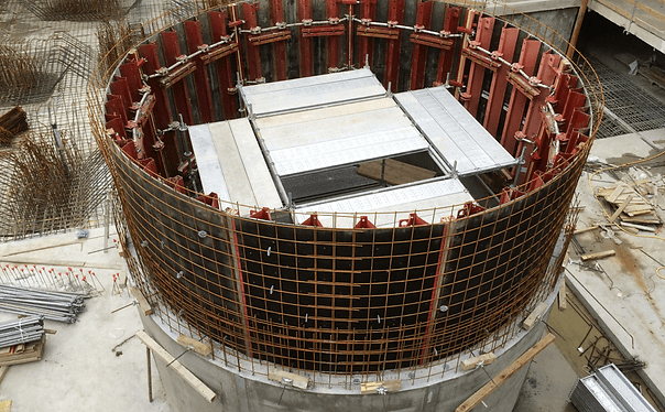 Circa-Flex forming a water tank